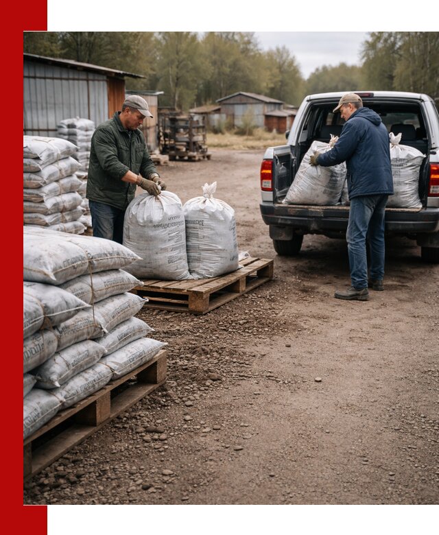 Купить конский навоз в мешках с доставкой в Таганроге