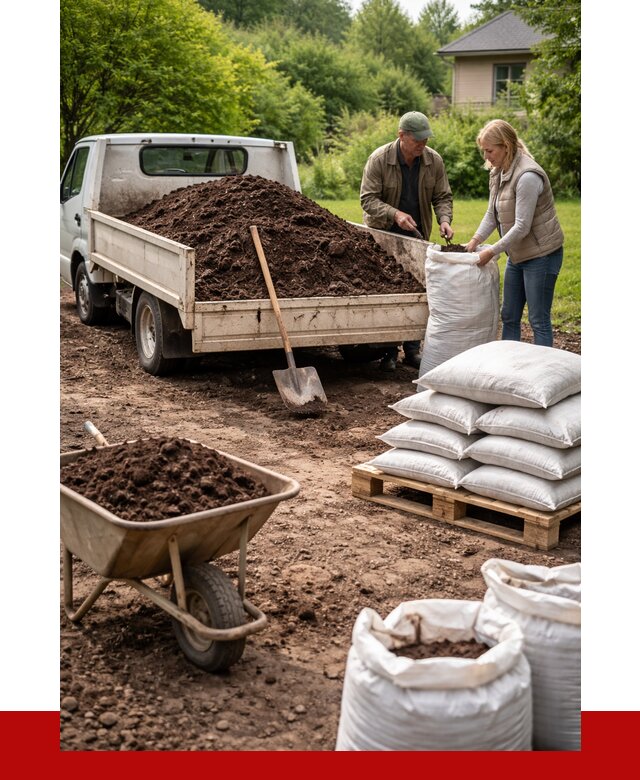 Перегной в мешках с доставкой в Таганроге от 2240 р. | ПРОНЕРУДТгн