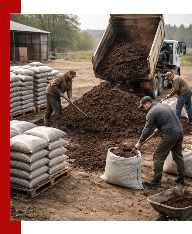Доставка компоста оптом и в розницу в Таганроге