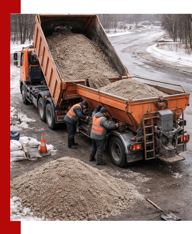 Поставка и вывоз пескосоля в Таганроге оптом и в розницу