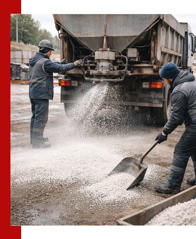 Доставка и продажа хлористого кальция в Таганроге