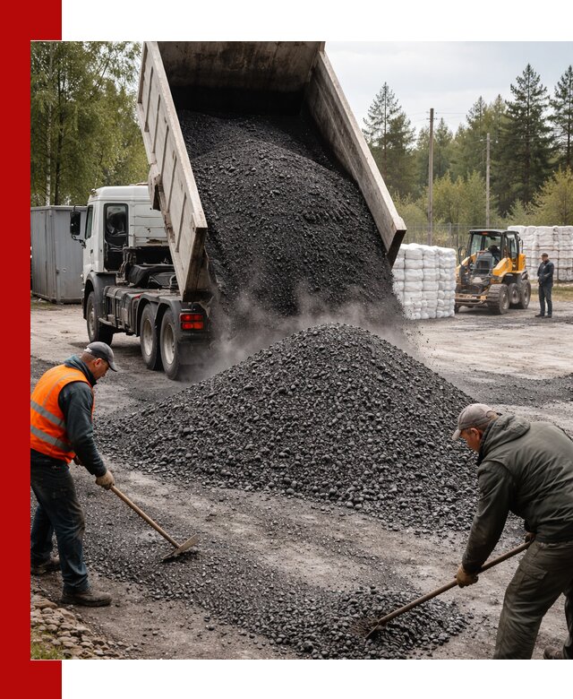 Доставка и продажа асфальтного гранулята в Таганроге