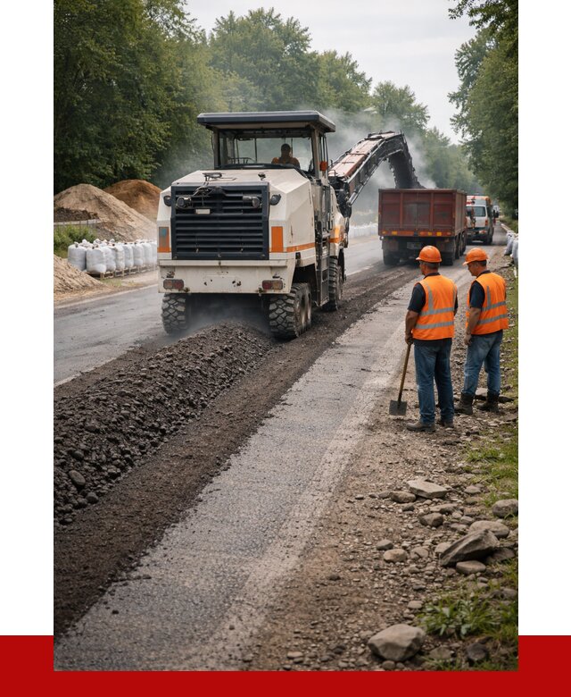 Фрезерованный асфальт в Таганроге от 2240 р./куб. | ПРОНЕРУДТгн
