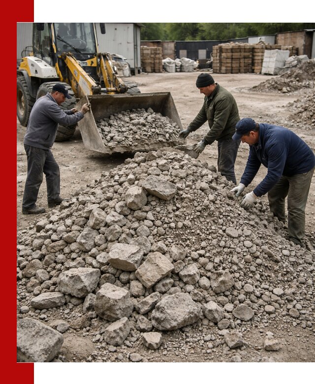 Демонтаж и вывоз бой бетона в Таганроге