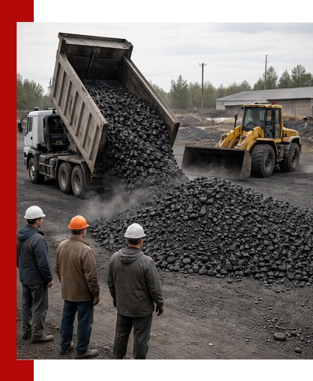 Доставка угля антрацита в Таганроге с самосвалами и погрузкой