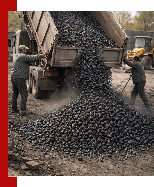 Доставка угля семечка самосвалами в Таганроге