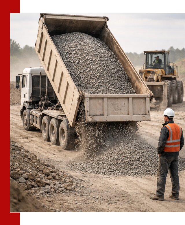 Доставка самосвалом 40 кубов цемента и сыпучих в Таганроге