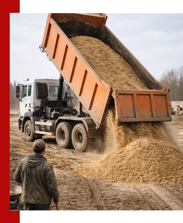 Аренда самосвала 20 тонн для перевозки грузов в Таганроге