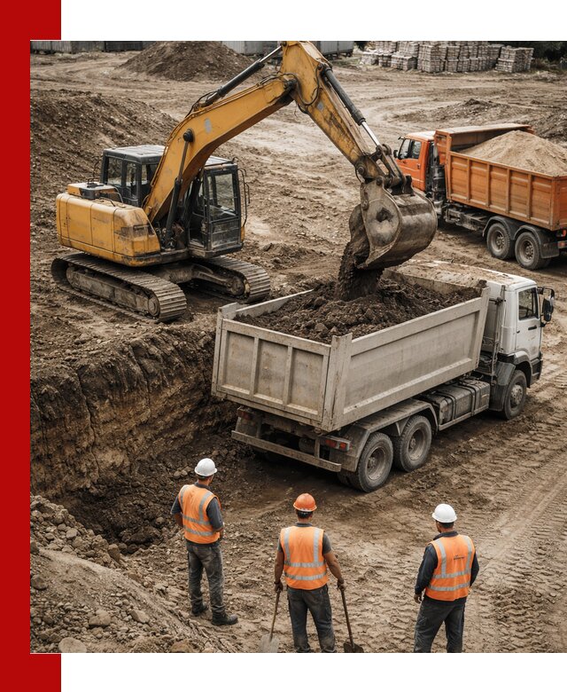 Разработка грунта для строительства и благоустройства в Таганроге